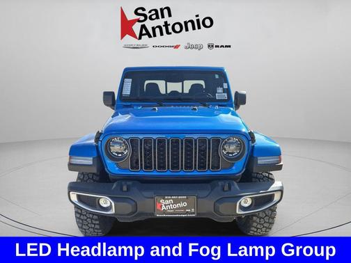 Hydro Blue Pearlcoat 2026 Jeep Gladiator Texas Trail 4x4