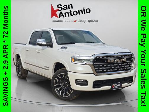 Ivory White Tri-Coat Pearlcoat 2026 RAM 1500 Limited