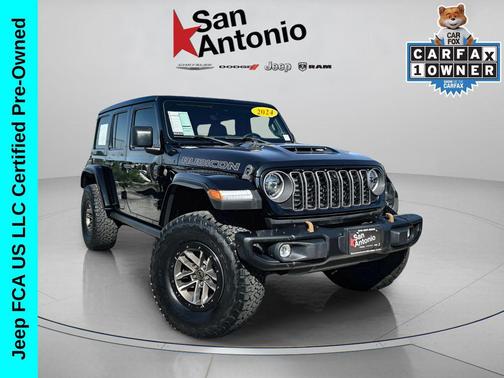 Black Clearcoat 2024 Jeep Wrangler Rubicon 392