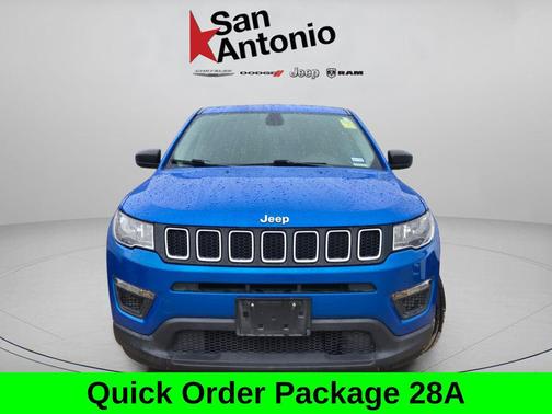 Laser Blue Pearlcoat 2021 Jeep Compass Sport