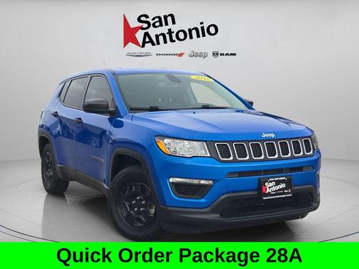 Laser Blue Pearlcoat 2021 Jeep Compass Sport