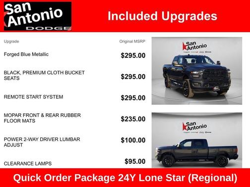 2026 RAM 2500 Lone Star Crew Cab 4x4 6'4' Box