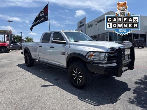 Bright Silver Metallic Clearcoat 2017 RAM 2500 Tradesman Crew Cab 4x4 8' Box