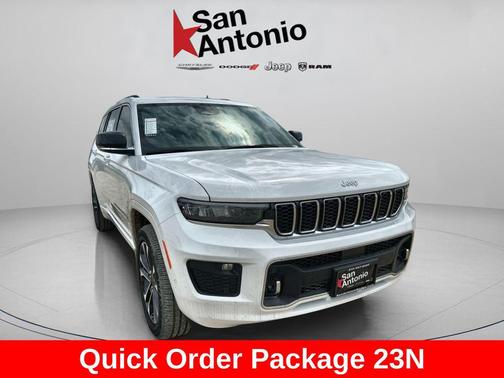 Bright White Clearcoat 2025 Jeep Grand Cherokee L Overland