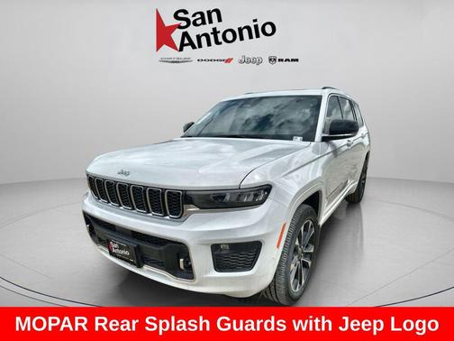 Bright White Clearcoat 2025 Jeep Grand Cherokee L Overland