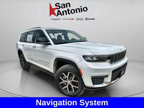 Bright White Clearcoat 2025 Jeep Grand Cherokee L Limited