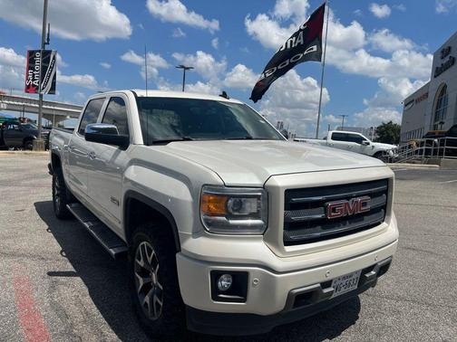 White Diamond Clearcoat 2015 GMC Sierra 1500 SLT