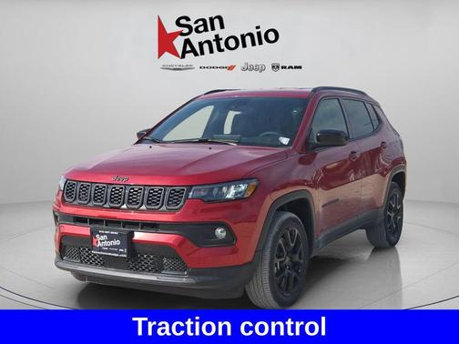Red Hot Pearlcoat 2026 Jeep Compass Latitude