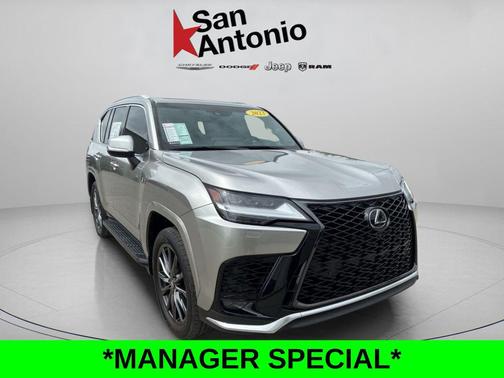 Atomic Silver 2023 Lexus LX 600 F SPORT
