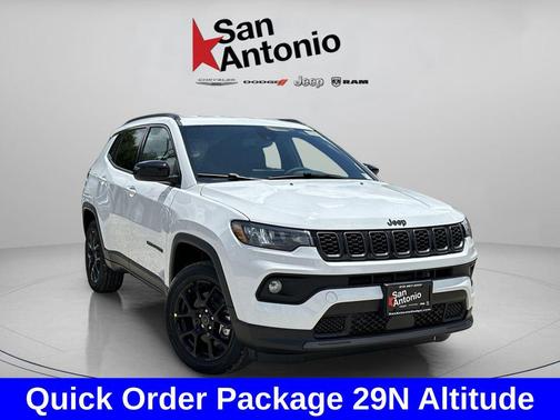 Bright White Clearcoat 2026 Jeep Compass Latitude