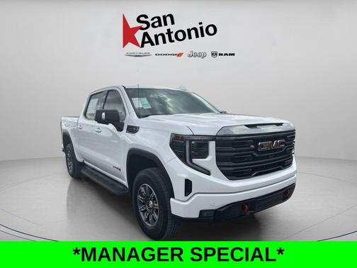 Summit White 2024 GMC Sierra 1500 AT4