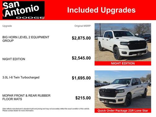 2026 RAM 1500 Big Horn/Lone Star