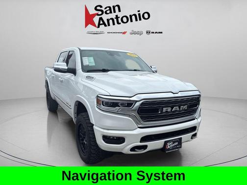 Ivory White Tri-Coat Pearlcoat 2024 RAM 1500 Limited