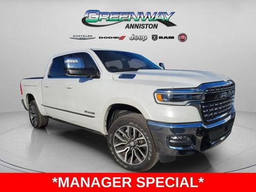 Ivory White Tri-Coat Pearlcoat 2025 RAM 1500 Limited