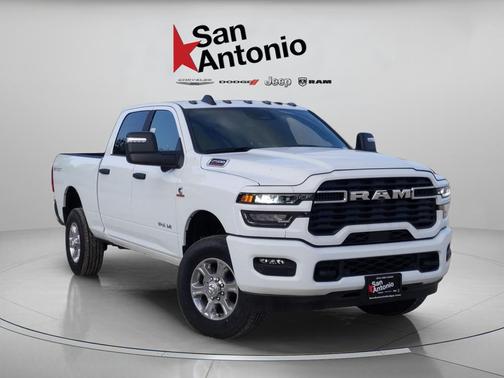 Bright White Clearcoat 2025 RAM 2500 Lone Star Crew Cab 4x4 6'4' Box