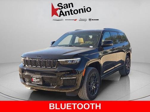 Diamond Black Crystal Pearlcoat 2025 Jeep Grand Cherokee L Summit