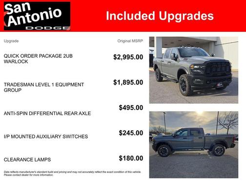 2026 RAM 2500 Warlock Crew Cab 4x4 6'4' Box