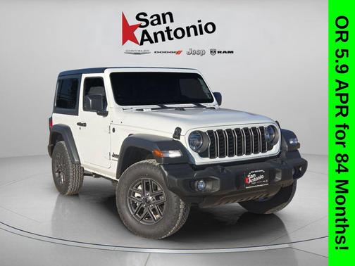 Bright White Clearcoat 2026 Jeep Wrangler Sport S
