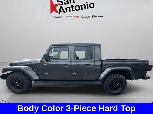 Granite Crystal Metallic Clearcoat 2026 Jeep Gladiator Texas Trail 4x4