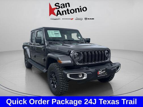 Granite Crystal Metallic Clearcoat 2026 Jeep Gladiator Texas Trail 4x4