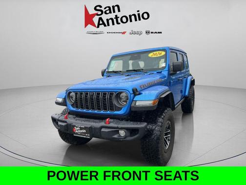 Hydro Blue Pearlcoat 2026 Jeep Wrangler Rubicon