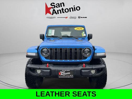 Hydro Blue Pearlcoat 2026 Jeep Wrangler Rubicon