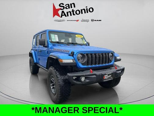 Hydro Blue Pearlcoat 2026 Jeep Wrangler Rubicon