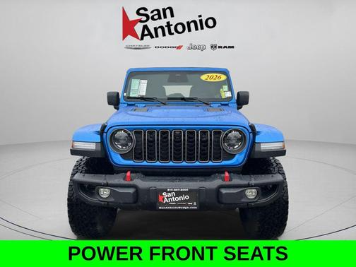 Hydro Blue Pearlcoat 2026 Jeep Wrangler Rubicon