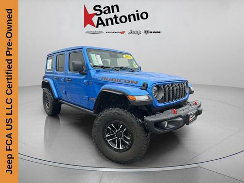 Hydro Blue Pearlcoat 2026 Jeep Wrangler Rubicon