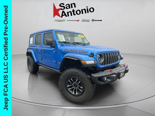 Hydro Blue Pearlcoat 2026 Jeep Wrangler Rubicon