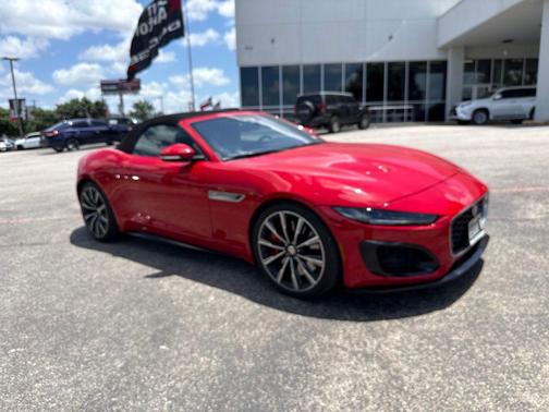 Caldera Red 2021 Jaguar F-TYPE R