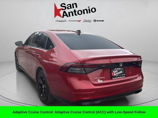 Radiant Red Metallic 2025 Honda Accord SE
