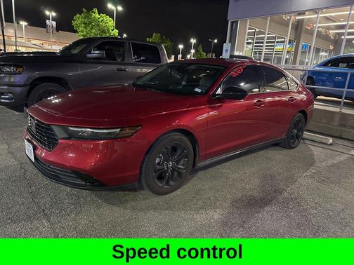Radiant Red Metallic 2025 Honda Accord SE
