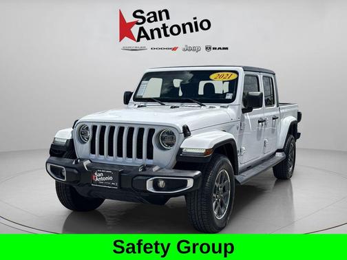 Bright White Clearcoat 2021 Jeep Gladiator Overland