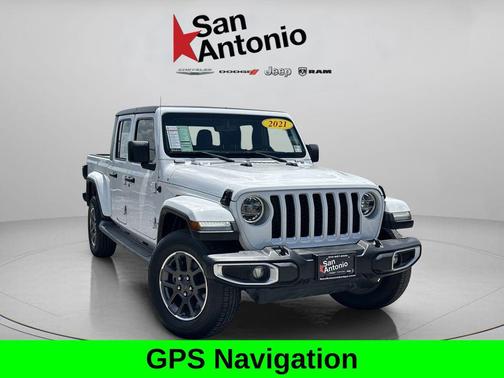 Bright White Clearcoat 2021 Jeep Gladiator Overland