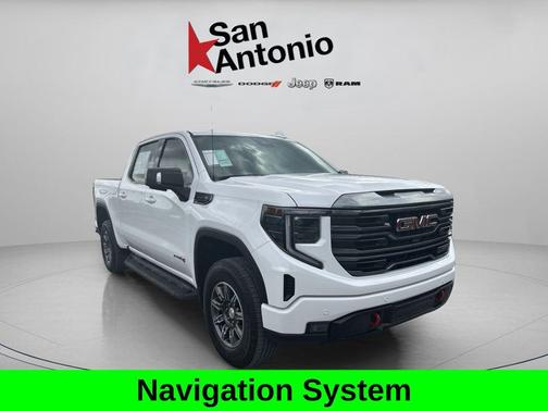 Summit White 2024 GMC Sierra 1500 AT4