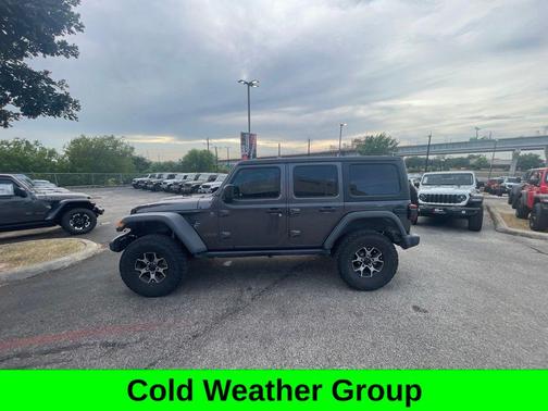 Granite Crystal Metallic Clearcoat 2018 Jeep Wrangler Unlimited Rubicon