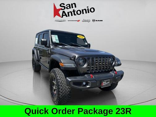 Granite Crystal Metallic Clearcoat 2018 Jeep Wrangler Unlimited Rubicon