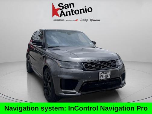 Black 2019 Land Rover Range Rover Sport Supercharged Dynamic