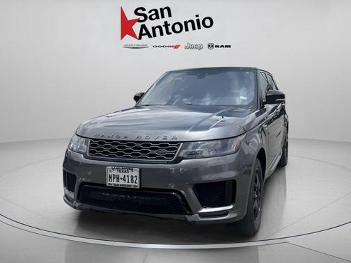 Black 2019 Land Rover Range Rover Sport Supercharged Dynamic