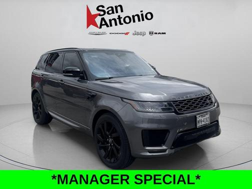 Black 2019 Land Rover Range Rover Sport Supercharged Dynamic