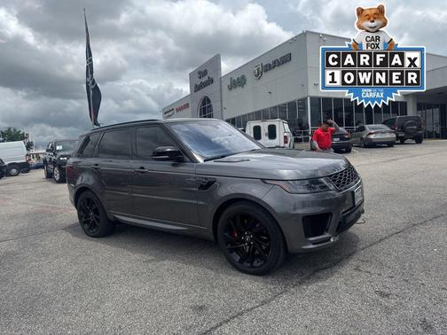 Black 2019 Land Rover Range Rover Sport Supercharged Dynamic