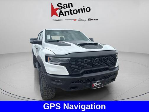 Bright White Clearcoat 2026 RAM 1500 RHO Crew Cab 4x4 5'7' Box