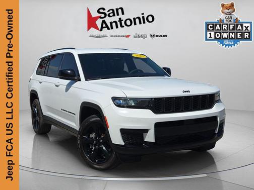 Bright White Clearcoat 2025 Jeep Grand Cherokee L Altitude