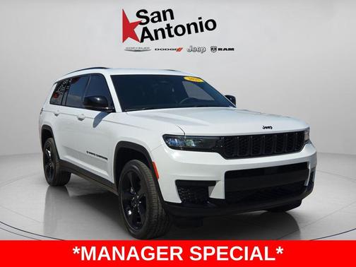 Bright White Clearcoat 2025 Jeep Grand Cherokee L Altitude