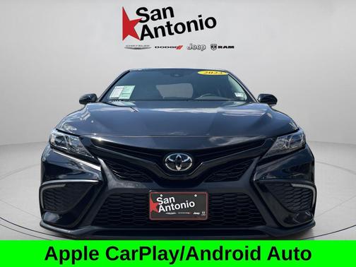 Midnight Black Metallic 2023 Toyota Camry SE
