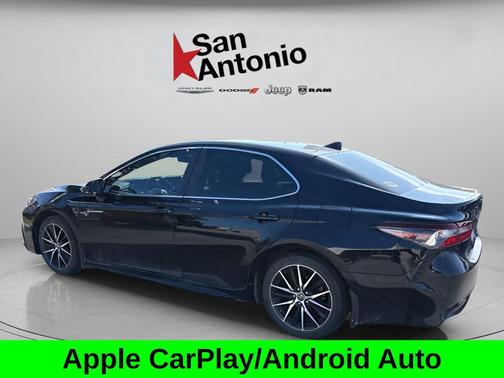 Midnight Black Metallic 2023 Toyota Camry SE