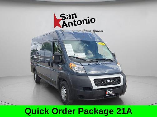 Black Clearcoat 2021 RAM ProMaster 3500 High Roof