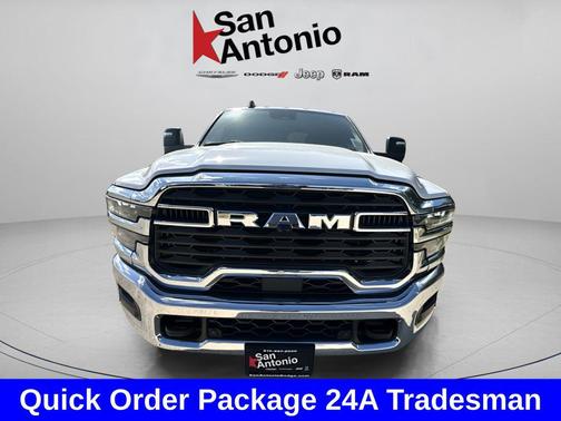 Bright White Clearcoat 2026 RAM 2500 Tradesman Crew Cab 4x4 8' Box