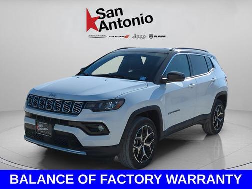 Bright White Clearcoat 2026 Jeep Compass Limited